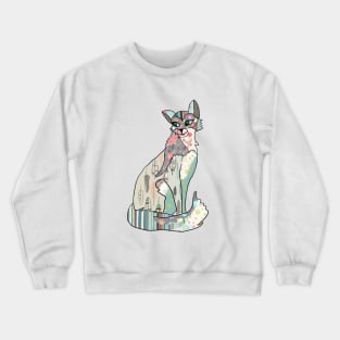 Katzenschönheit Crewneck Sweatshirt